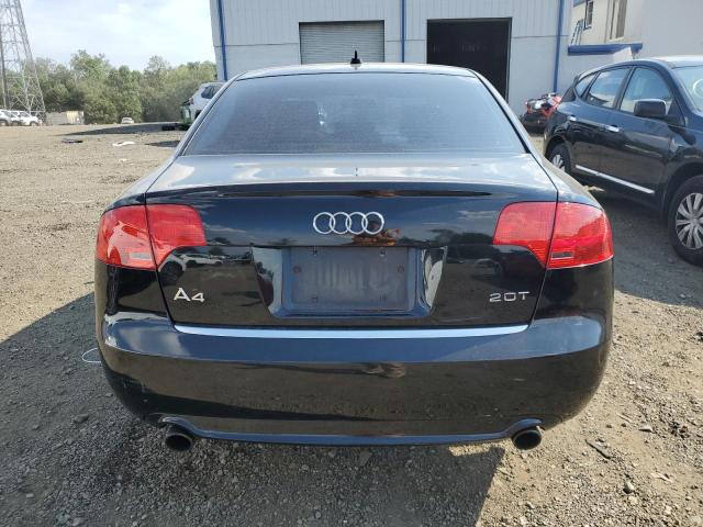 WAUAF78E58A159773 - 2008 AUDI A4 2.0T BLACK photo 6