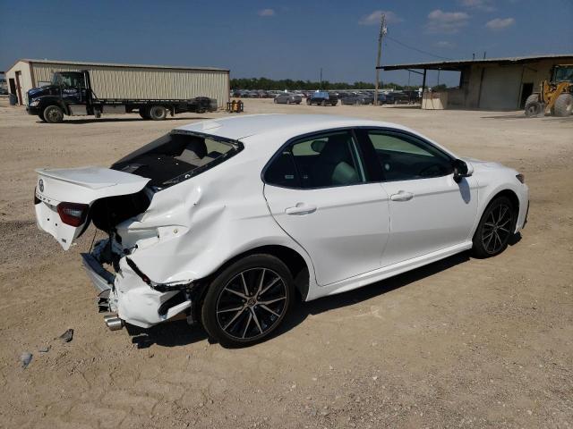 4T1G11AK5PU745049 - 2023 TOYOTA CAMRY SE NIGHT SHADE WHITE photo 3