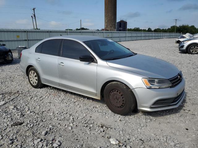 3VW2K7AJ0FM425644 - 2015 VOLKSWAGEN JETTA BASE SILVER photo 4