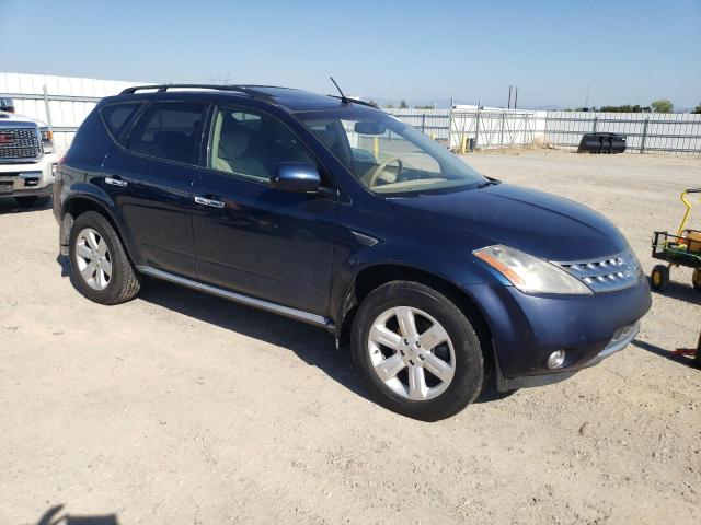 JN8AZ08W76W545738 - 2006 NISSAN MURANO SL BLUE photo 4