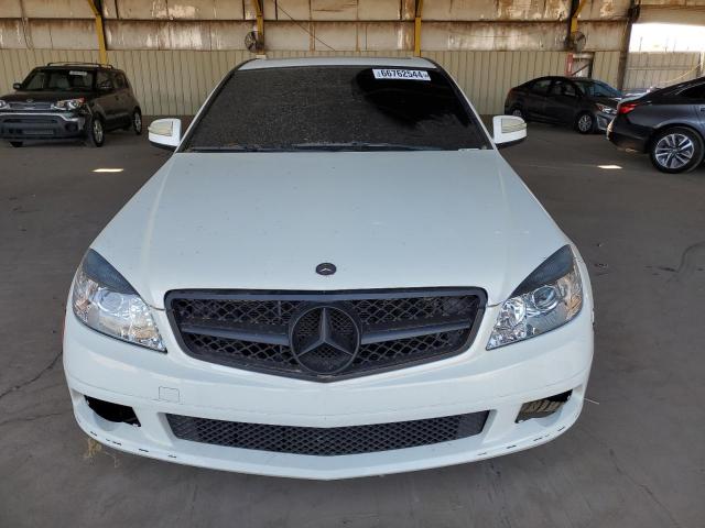 WDDGF54X68F130235 - 2008 MERCEDES-BENZ C 300 WHITE photo 5