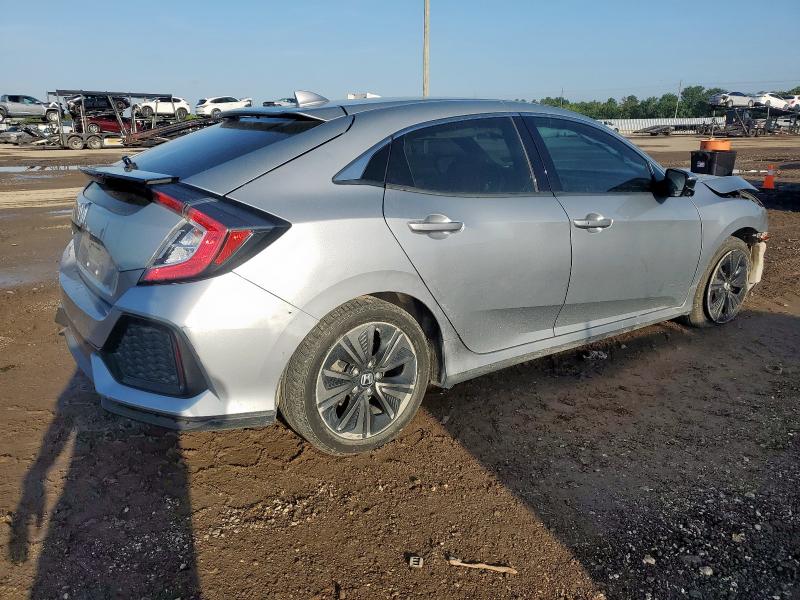 SHHFK7H6XKU210307 - 2019 HONDA CIVIC EX Gümüş foto 3