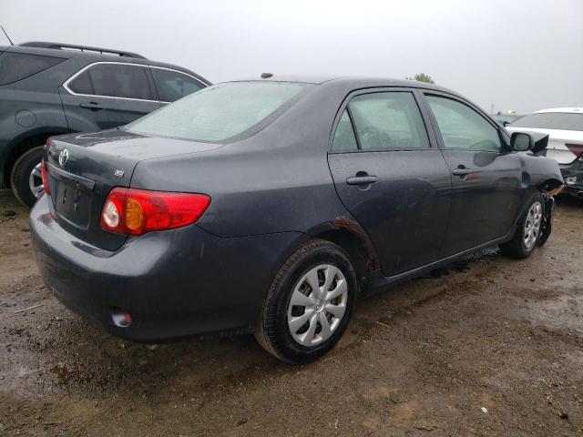 1NXBU4EE7AZ175456 - 2010 TOYOTA COROLLA BASE GRAY photo 3