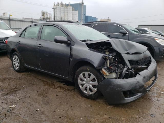 1NXBU4EE7AZ175456 - 2010 TOYOTA COROLLA BASE GRAY photo 4