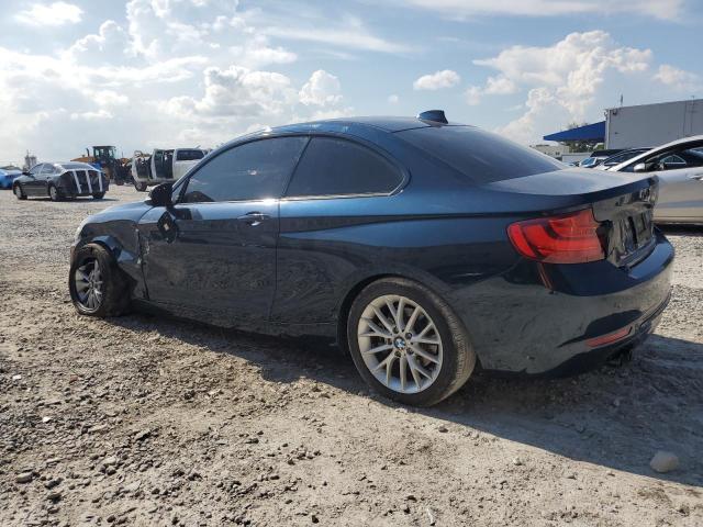 WBA1F9C52GV546288 - 2016 BMW 228 I SULEV BLUE photo 2