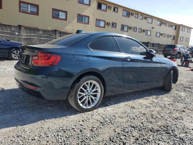 WBA1F9C52GV546288 - 2016 BMW 228 I SULEV BLUE photo 3