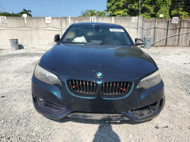 WBA1F9C52GV546288 - 2016 BMW 228 I SULEV BLUE photo 5