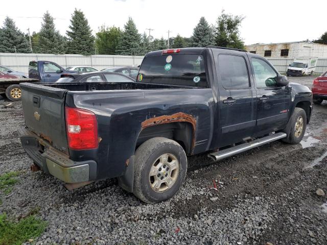 2GCFK13YX71684646 - 2007 CHEVROLET SILVERADO K1500 CREW CAB BLACK photo 3