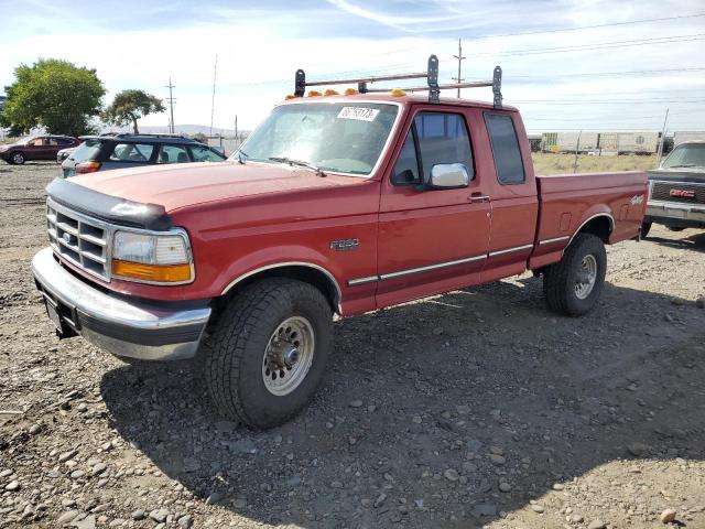 1FTHX26G8VEC42155 - 1997 FORD F250 RED photo 1