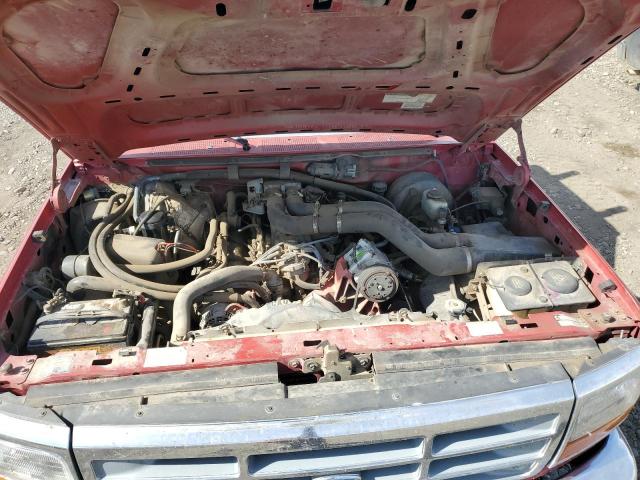 1FTHX26G8VEC42155 - 1997 FORD F250 RED photo 11