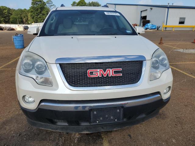 1GKLVNEDXAJ141102 - 2010 GMC ACADIA SLT-2 WHITE photo 5