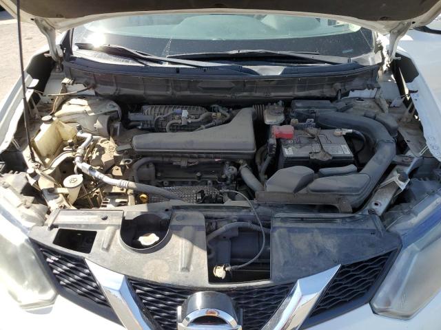 5N1AT2MLXEC765066 - 2014 NISSAN ROGUE S WHITE photo 12