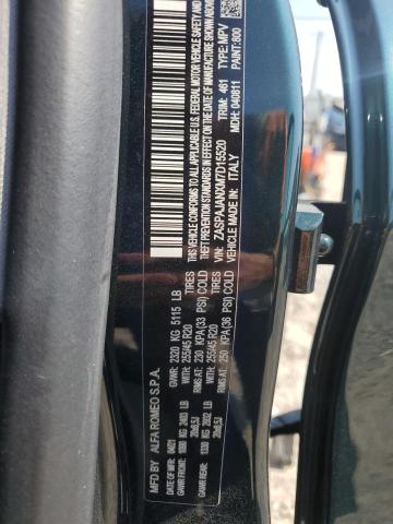 ZASPAJANXM7D15520 - 2021 ALFA ROMEO STELVIO SPORT أخضر صورة 14