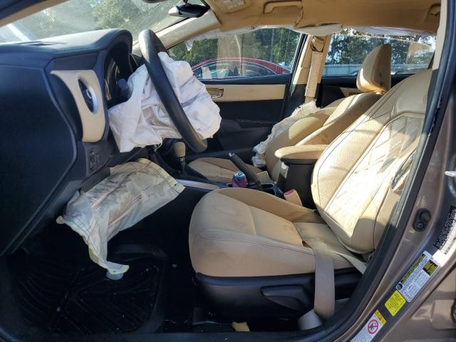 5YFBURHE5JP852935 - 2018 TOYOTA COROLLA L GRAY photo 7