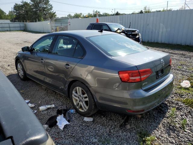 3VW2K7AJ4FM247317 - 2015 VOLKSWAGEN JETTA BASE 灰色 照片 2