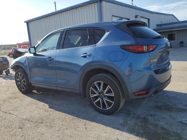 JM3KFADM5J1328494 - 2018 MAZDA CX-5 GRAND TOURING BLUE photo 2