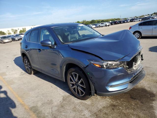 JM3KFADM5J1328494 - 2018 MAZDA CX-5 GRAND TOURING BLUE photo 4