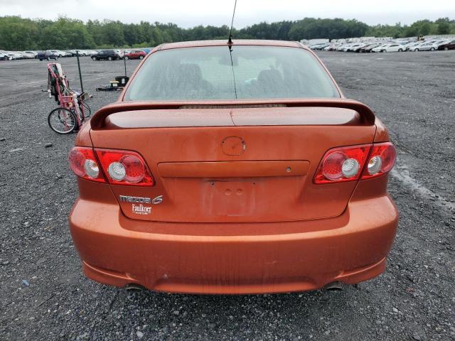 1YVHP80C845N14544 - 2004 MAZDA 6 I ORANGE photo 6