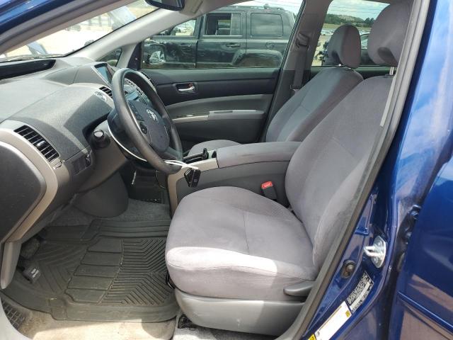 JTDKB20U687770580 - 2008 TOYOTA PRIUS BLUE photo 7