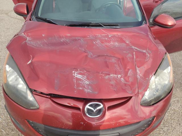 JM1DE1KY7E0181553 - 2014 MAZDA MAZDA2 SPORT RED photo 11