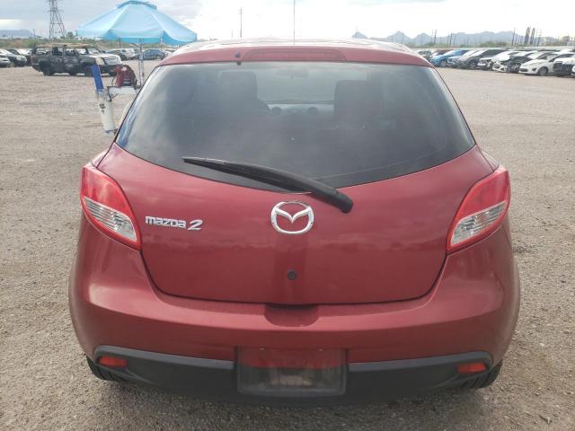 JM1DE1KY7E0181553 - 2014 MAZDA MAZDA2 SPORT RED photo 6