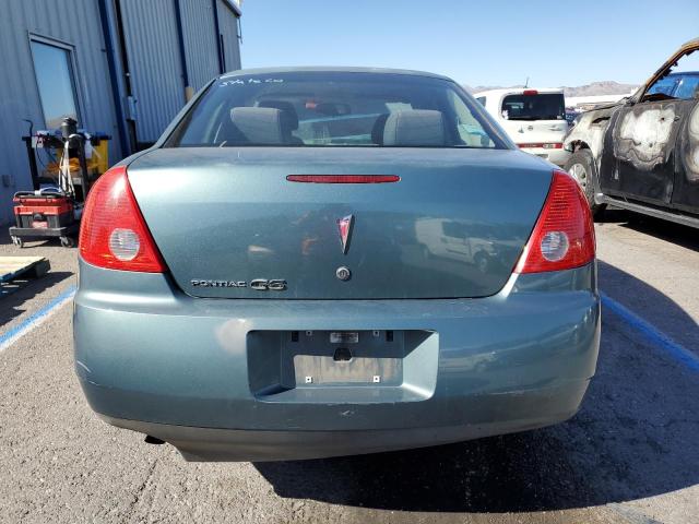 1G2ZG57B894215319 - 2009 PONTIAC G6 TURQUOISE photo 6