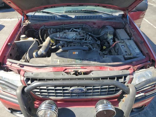 1FMDU73W64ZA07949 - 2004 FORD EXPLORER XLT RED photo 11