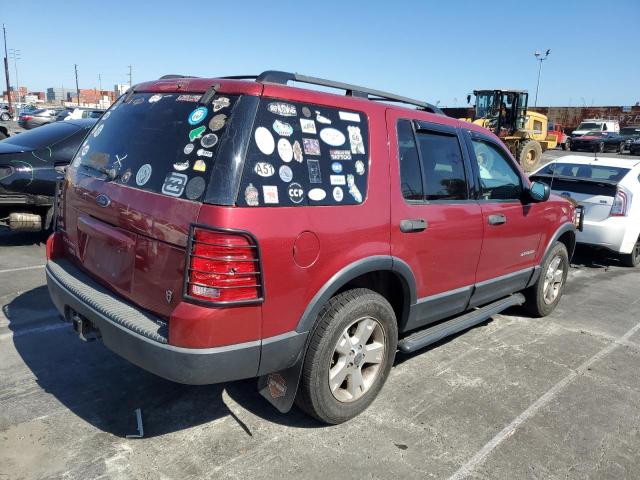 1FMDU73W64ZA07949 - 2004 FORD EXPLORER XLT RED photo 3