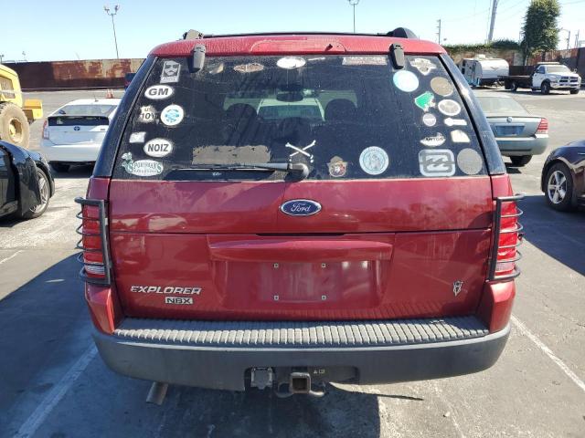 1FMDU73W64ZA07949 - 2004 FORD EXPLORER XLT RED photo 6