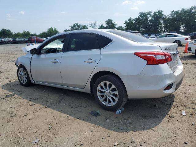 3N1AB7AP9KY448106 - 2019 NISSAN SENTRA S ვერცხლისფერი ფოტო 2