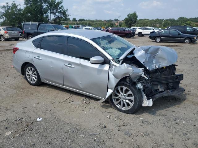 3N1AB7AP9KY448106 - 2019 NISSAN SENTRA S ვერცხლისფერი ფოტო 4