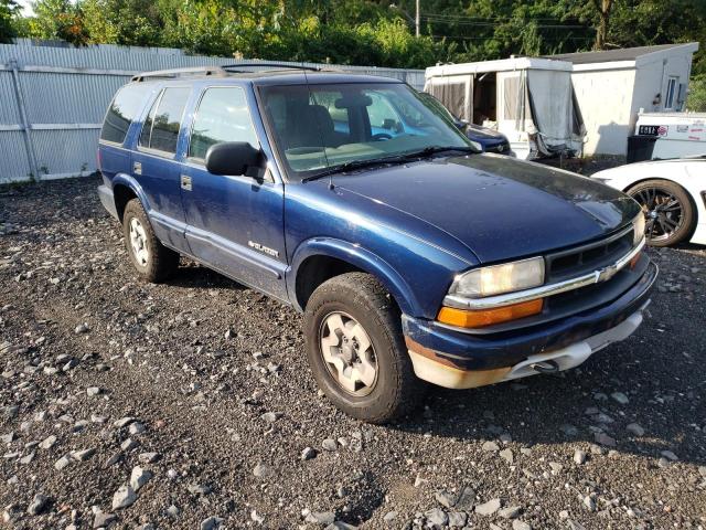 1GNDT13X23K182887 - 2003 CHEVROLET BLAZER BLUE photo 4