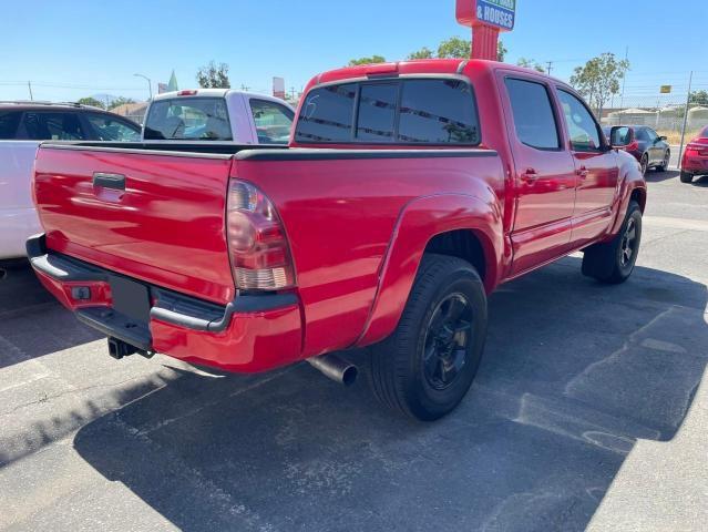 5TEJU62NX6Z296710 - 2006 TOYOTA TACOMA DOUBLE CAB PRERUNNER RED photo 4