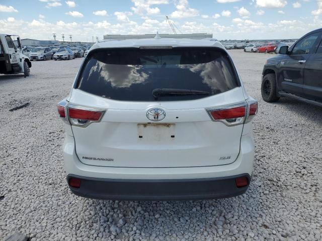 5TDKKRFH4FS046151 - 2015 TOYOTA HIGHLANDER XLE WHITE photo 6