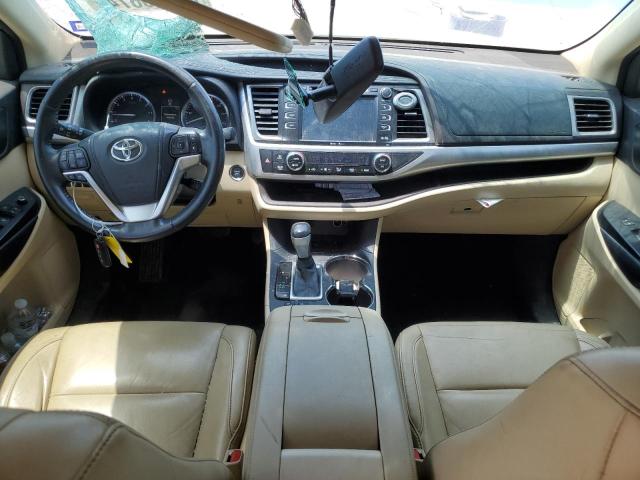 5TDKKRFH4FS046151 - 2015 TOYOTA HIGHLANDER XLE WHITE photo 8