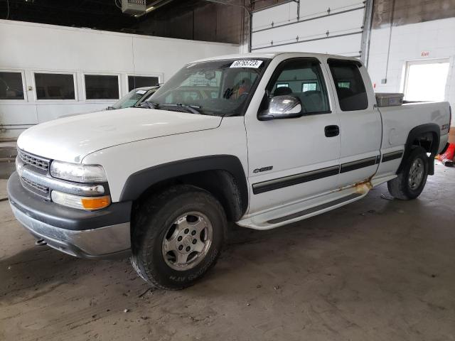 2GCEK19T621299827 - 2002 CHEVROLET silverado K1500 WHITE photo 1