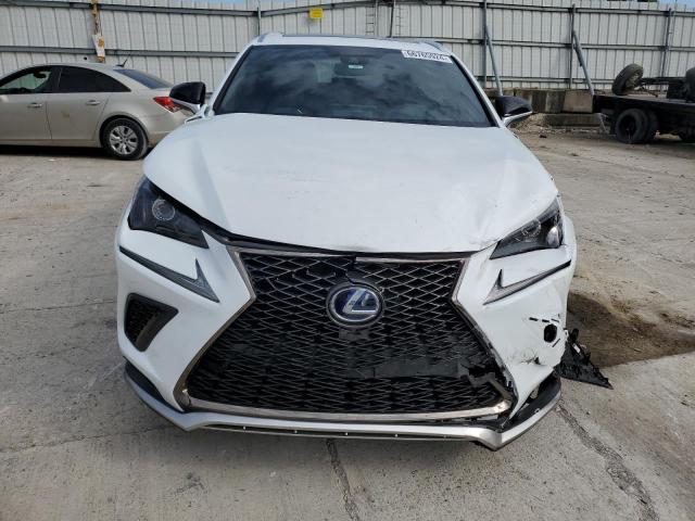 JTJSJRDZ3M5010630 - 2021 LEXUS NX 300H BASE WHITE photo 5