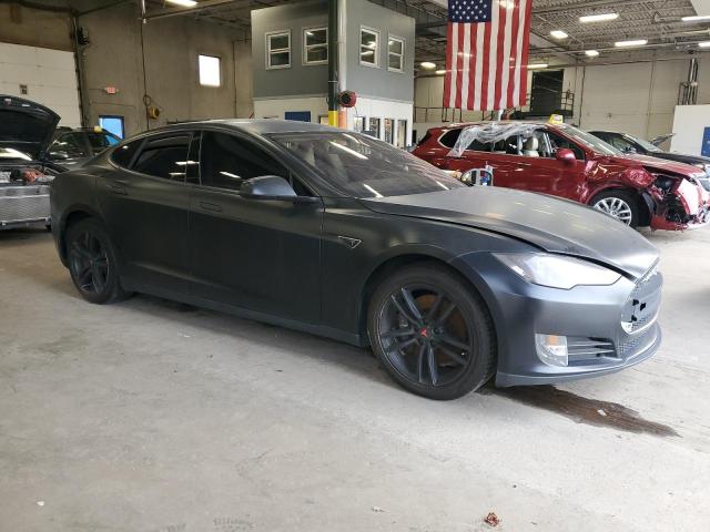 5YJSA1AG4DFP07567 - 2013 TESLA MODEL S 黑色 照片 4
