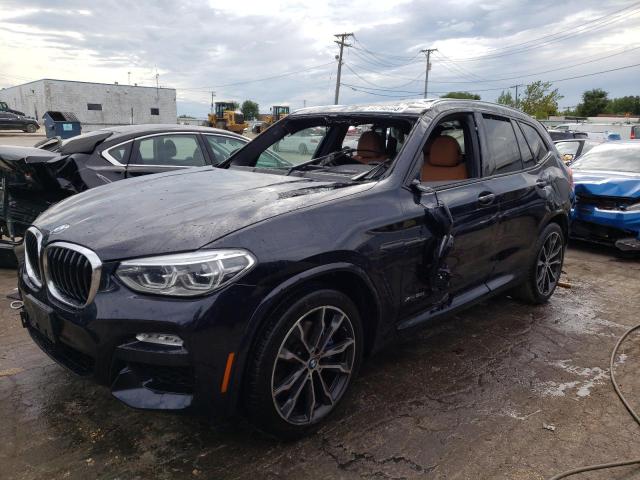 5UXTR9C58JLD58849 - 2018 BMW X3 XDRIVE30I BLACK photo 1