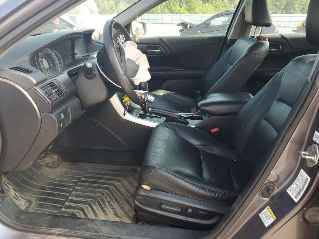 1HGCR2F85EA128961 - 2014 HONDA ACCORD EXL GRAY photo 7