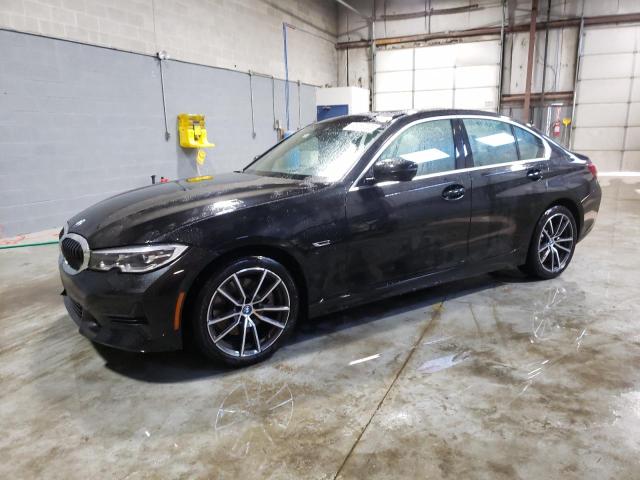 3MW5P9J05N8C72204 - 2022 BMW 330XE Czarny zdjęcie 1