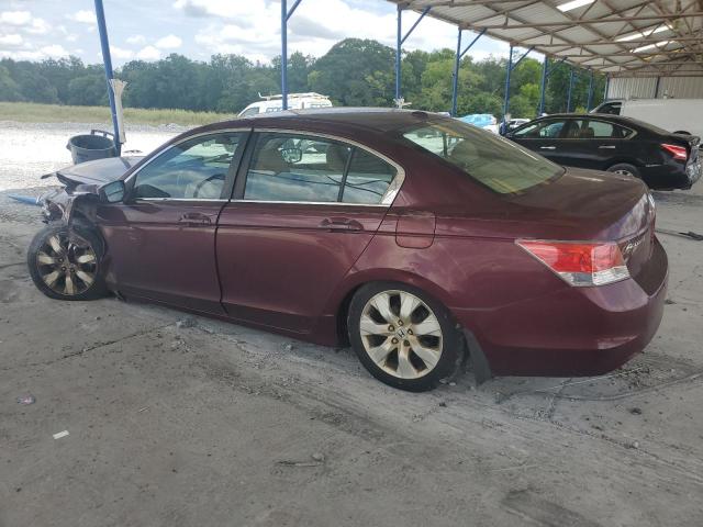1HGCP2F85AA161359 - 2010 HONDA ACCORD EXL MAROON photo 2