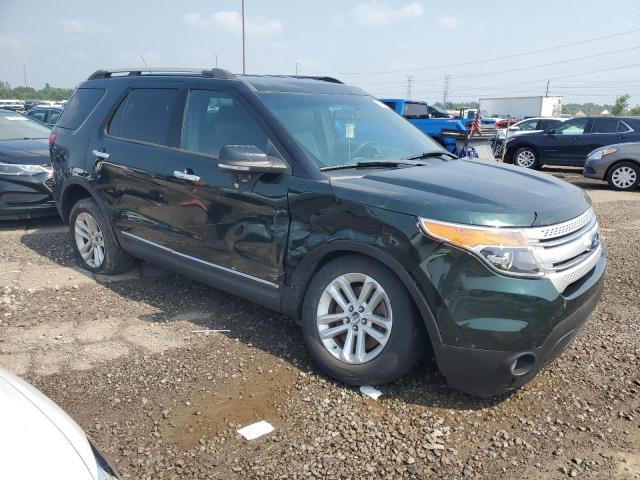 1FM5K7D82DGC52169 - 2013 FORD EXPLORER XLT GREEN photo 4
