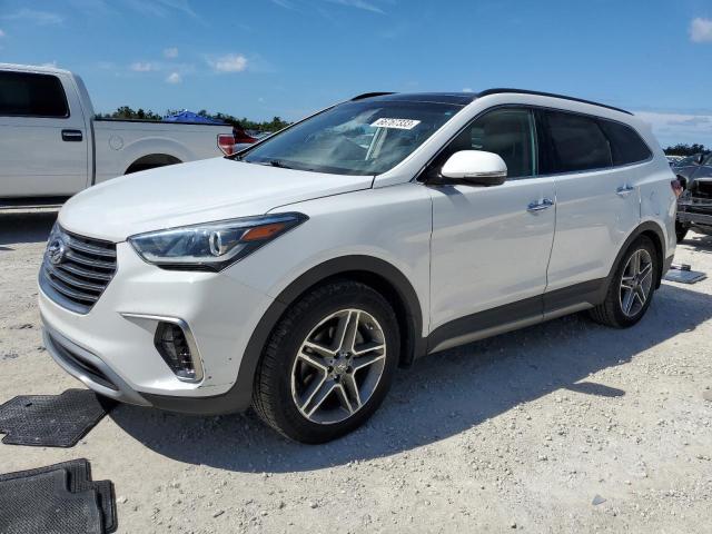 KM8SR4HF0KU298393 - 2019 HYUNDAI SANTA FE X SE ULTIMATE WHITE photo 1