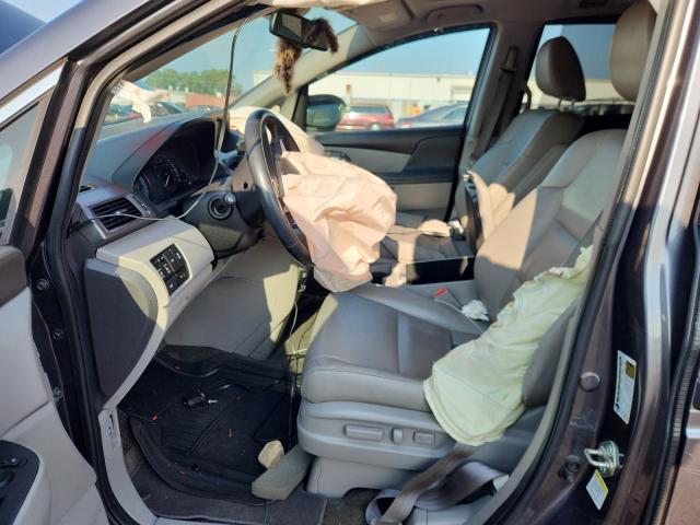 5FNRL5H69GB147157 - 2016 HONDA ODYSSEY EXL GRAY photo 7