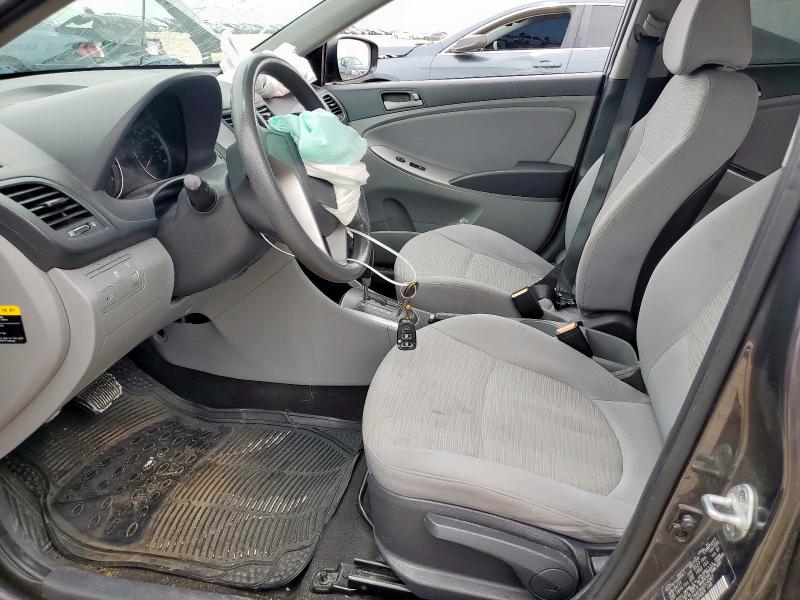 KMHCT4AE9HU314087 - 2017 HYUNDAI ACCENT SE გრაფიტი ფოტო 7