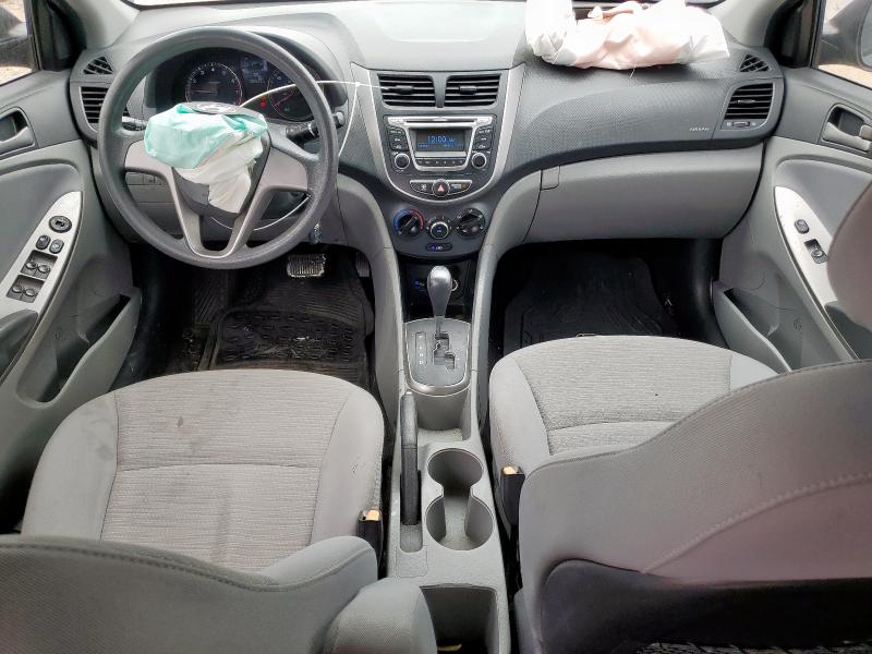 KMHCT4AE9HU314087 - 2017 HYUNDAI ACCENT SE გრაფიტი ფოტო 8