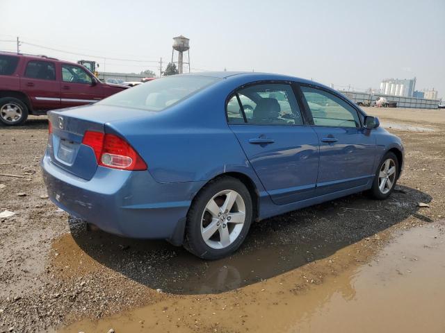 1HGFA16818L092662 - 2008 HONDA CIVIC EX BLUE photo 3