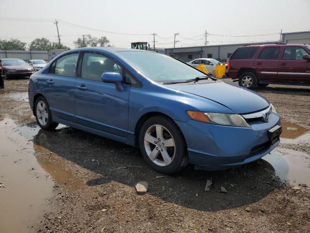 1HGFA16818L092662 - 2008 HONDA CIVIC EX BLUE photo 4