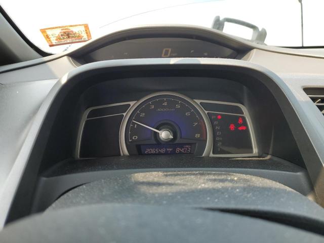 1HGFA16818L092662 - 2008 HONDA CIVIC EX BLUE photo 9